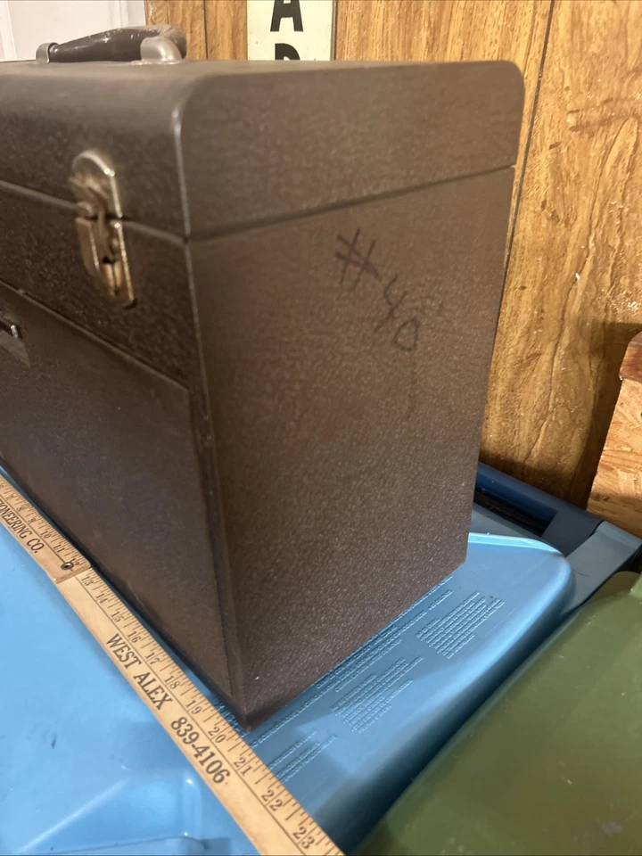 Vintage KENNEDY Model 520 7 Drawer Machinist Tool Chest/Box (no key) Nice Shape! - Image 3 of 4