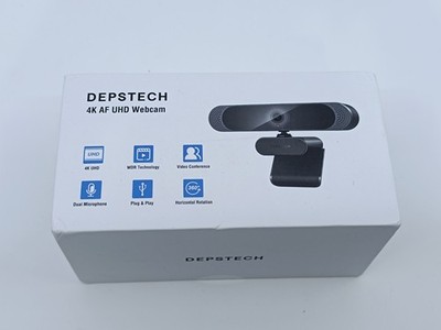 DEPSTECH 4K UHD Webcam DW49 Autofokus Dual-Mikrofon PC Kamera Zoom Skype  _0.3_5