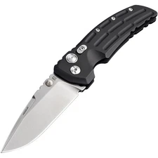 Hogue EX-01 Manual Folder 3.5" Drop Point Blade Knife - Matte Black