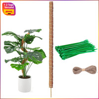 Moosstab 80Cm Biegsame Rankhilfe FüR Monstera Kletterpflanzen Mit ZubehöR