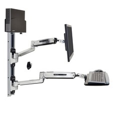 Ergotron 45-359-026 LX Sit-Stand Wall Mount T...