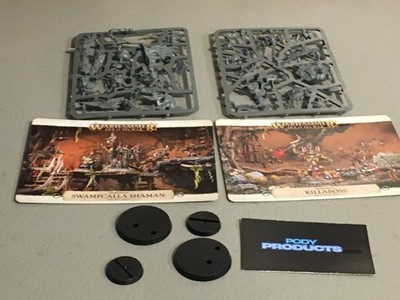 A37745 WARHAMMER AOS DOMINION NOS OORUK KRULEBOYZ SWAMPCALLA SHAMAN KILLABOSS