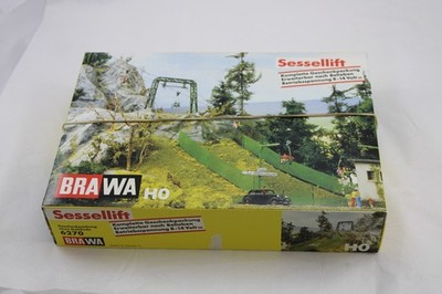 HO - Sessellift - BRAWA - Ski Chairlift Set #6270