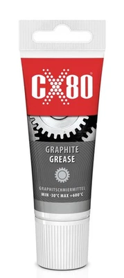 CX80 | Graphitschmiermittel 40 g – Hochtemperatur Fett bis 600 °C | 15 % Graphit
