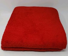 2 pack ABYSS HABIDECOR Super Pile Bath Towel 28X51 Red 553 Egyptian Cotton