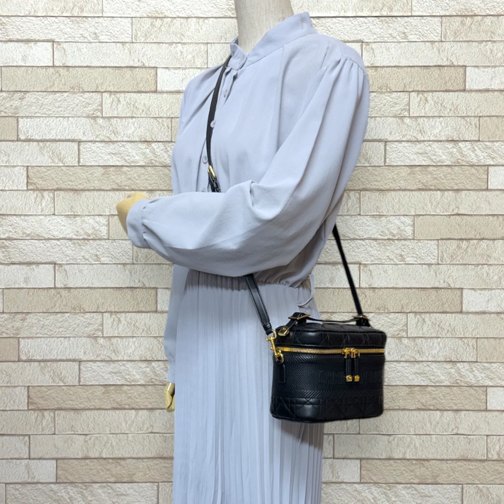 Dior Shoulder Bag Cross Body S5488UNTRM900 leather 2way Small