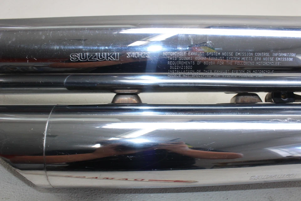 SILENCIADORES CABEZALES TUBO ESCAPE SUZUKI BOULEVARD M90 VZ1500 09-19 Foto 4 de 4