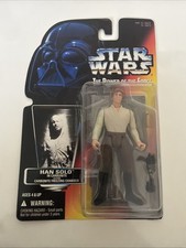 Kenner Star Wars Power Of The Force Red Card Han Solo In Carbonite Action Figure