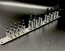 Snap On Usa 212eftxy T8-t55 12pc 14 38 Drive Torx Bit Socket Driver Set Snap On Usa 212eftxy T8-t55 12pc 14 38 Drive Torx Bit Socket Driver Set