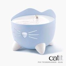 Catit Pixi Katzen Trinkbrunnen 2,5 Liter LED Wasser Katzenbrunnen vers. Farben