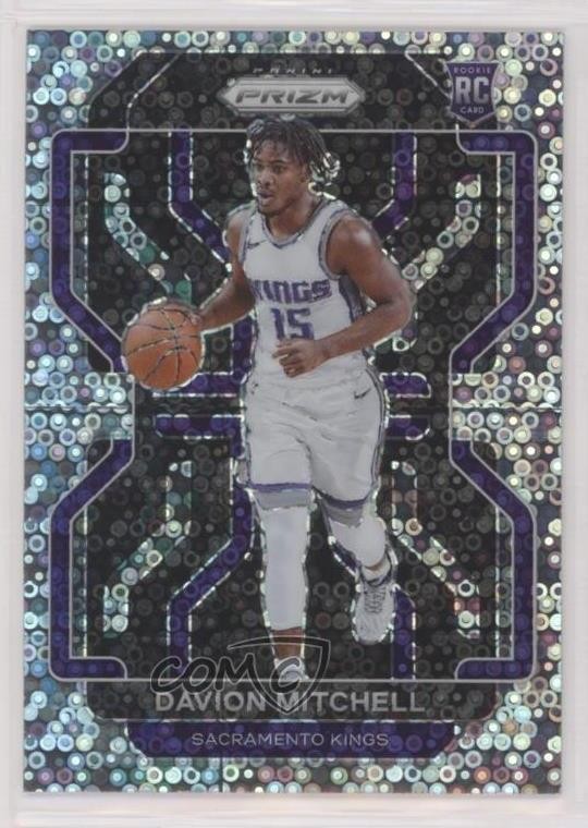 2021-22 Panini Prizm Fast Break Prizm Davion Mitchell #312 Rookie RC 0rm0