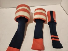 Adams Idea Ladies Driver And Hybrid  Head Covers Blue And Pink 