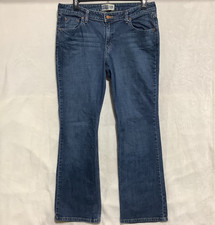 Levi Strauss Signature Low Rise Boot Cut Jeans Levis Size Misses 16 Long Stretch