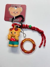 Butterbear Keychain Cute Collectible Bear from Thailand Exclusive Summer Edition