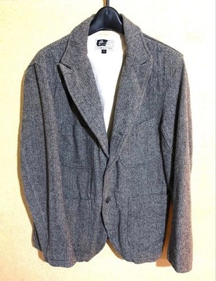 Engineered Garments Bedford Jacket Men's Gray Size S Casual Lightweight #FF ZEA