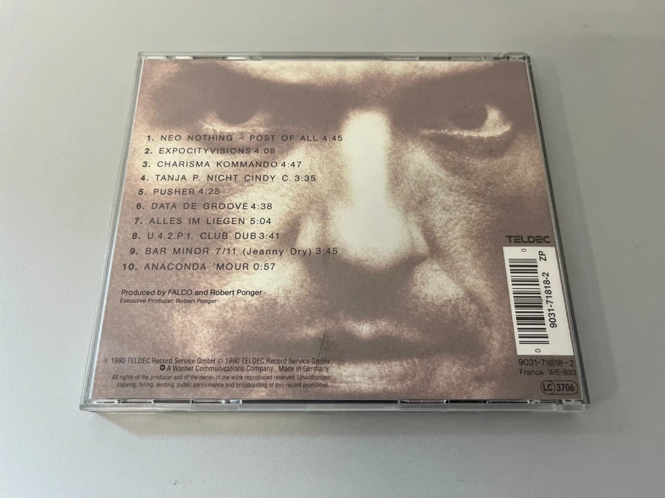 Falco – Data De Groove - CD © 1990 - Charisma Kommando.. - Bild 3 von 3