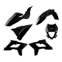 Polisport Komplettes Karosserie-Kit Bodykt Restyle RR18-19 BK