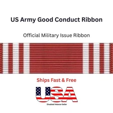 US Army Good Conduct Ribbon (Official Military Issue) Ships Free