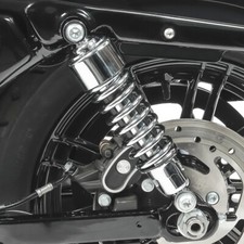 Shock Absorber 10,5" for Honda Shadow VT 750 C Lowering chrome