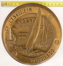 NATIONAL de TORNADO BREST 1988 Catamaran pont de Plougastel - TAPE de BOUCHE