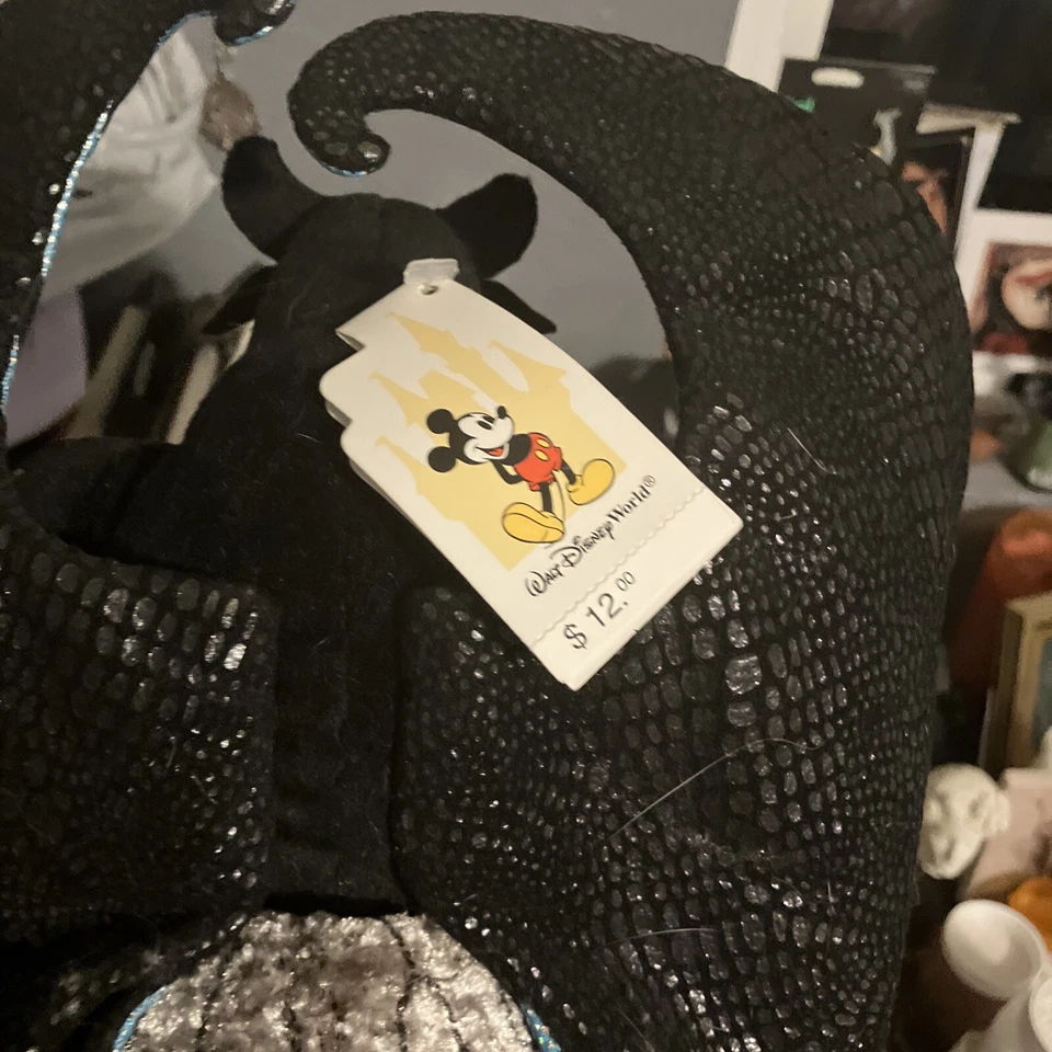 Chernabog Gorro Juguete Peluche Fantasía Walt Disney World Noche en Calva Montaña Foto 4 de 4