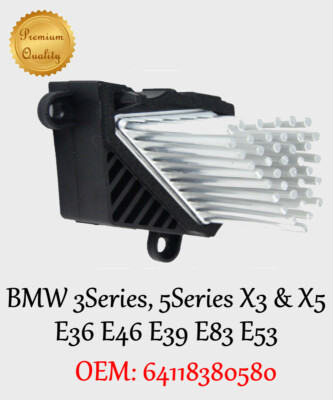 BMW E53 X5 Final Stage Heater Resistor Module – 64116923204, Blower Motor Resistor, Germany Made