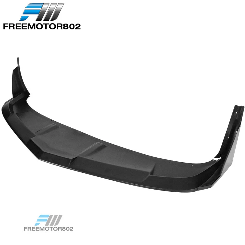 Se adapta a labio de parachoques delantero Chevrolet Camaro SS 14-15 + winglets sin pintar estilo PU 1LE Foto 4 de 4