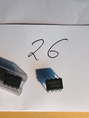 5 Stück ILD610-3 Opto -Gehäuse DIP8 MAKE: SIEMENS in OVP