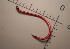 100 MUSTAD 4/0 BARBLESS BLEEDING BAIT HOOKS OFFSET OCTOPUS GAME FISH RELEASE A+