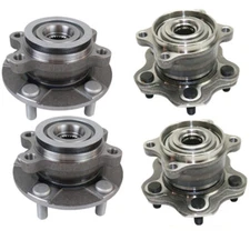 2 Front + 2 Rear Wheel Bearing And Hub Assembly for 2008 -2013 Nissan Rogue AWD