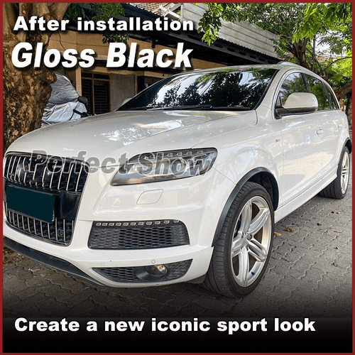 Revestimiento de ruedas negro brillante protección de llantas antorchas para Audi Q7 RSQ7 Sline - Imagen 2 de 14