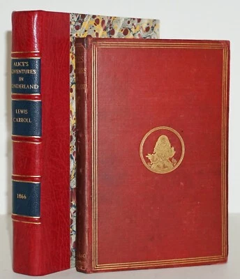 ALICE'S ADVENTURES IN WONDERLAND, 1866 1ST ISSUE, FIRST PRINTING ~ LEWIS CARROLL - Image 1 of 4