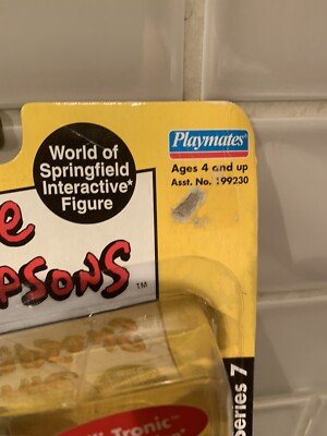 Lot Of 2 Simpsons World Of Springfield Fat Tony and Officer