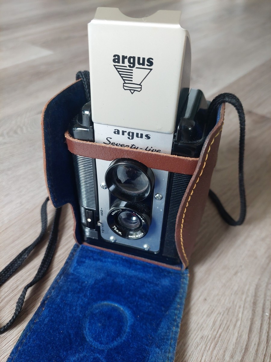 Argus Seventy-Five 75 Camera 1949-1964 Lumar 75mm Lens Made in USA Untested