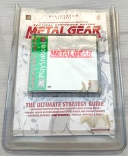Metal Gear Solid PS1 PlayStation 1 With Strategy Guide Complete Sets NEW