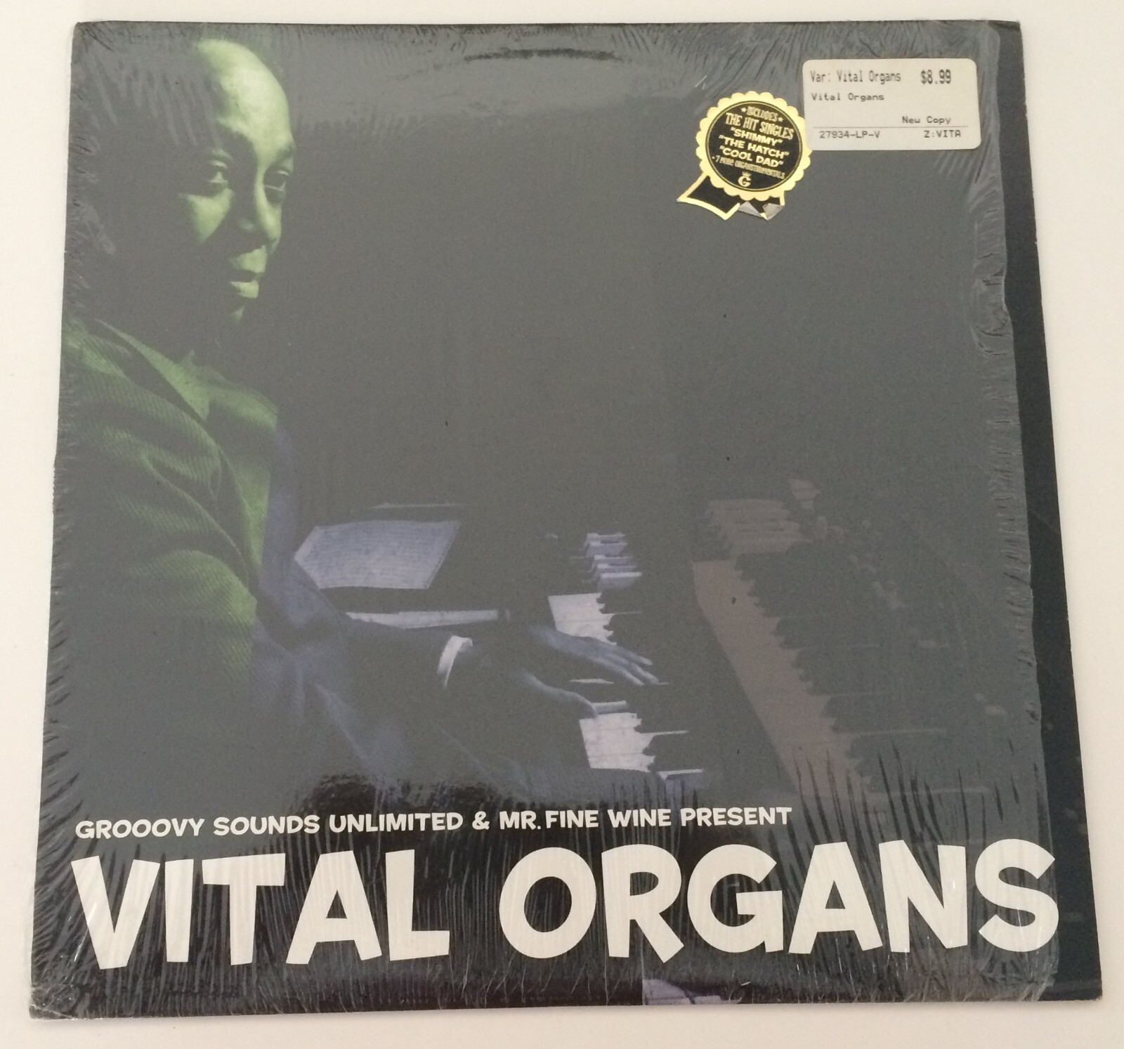 Soul Funk LP Grooovy Sounds Unlimited & Mr Fine Wine Present Vital Organs 1999