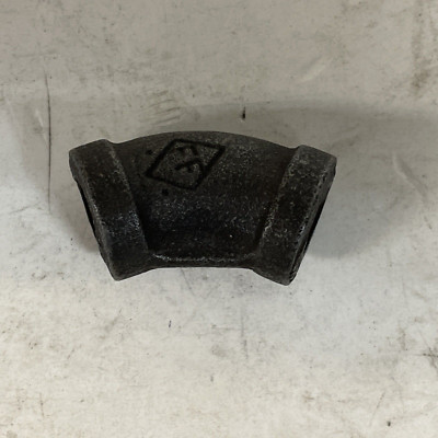 98011 45° Union Elbow Pipe Fitting, FNPT, Pipe Size 1/4''