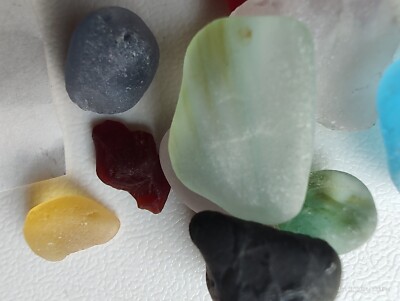 Genuine Lake Ontario small Sea Glass Beautiful Assorted lot 20 grams