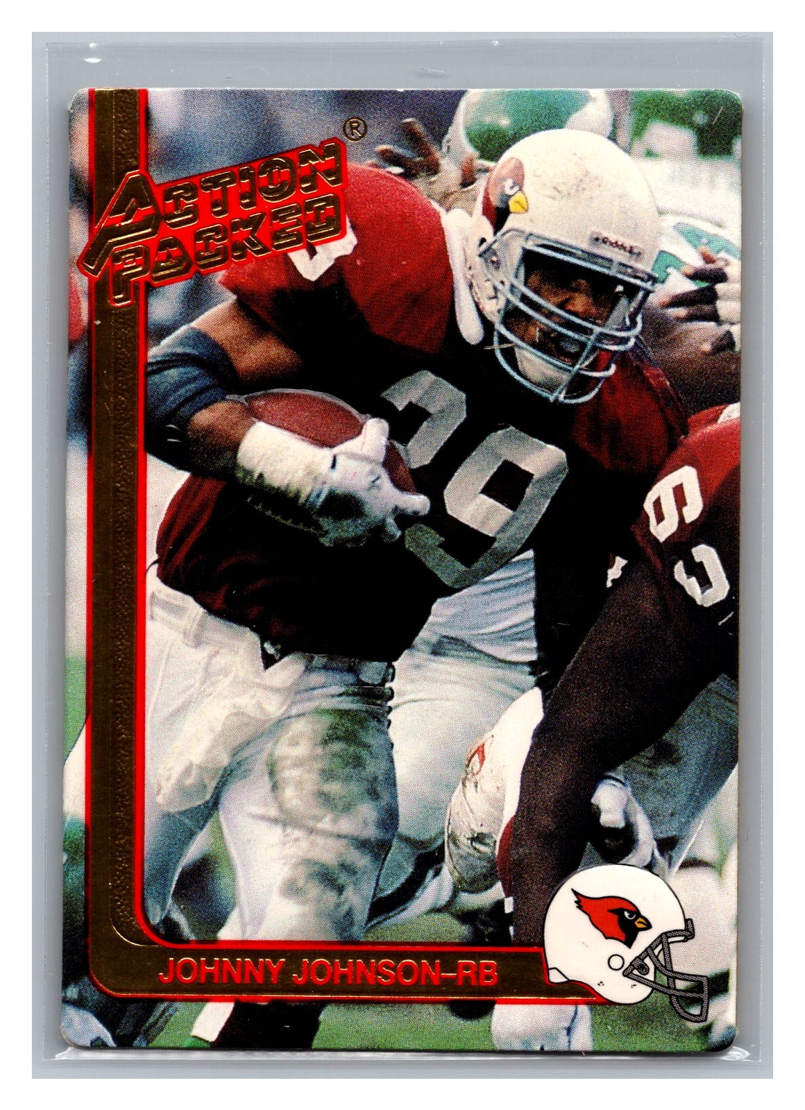 1991 Action Packed NFLPA/MDA Awards Johnny Johnson #13