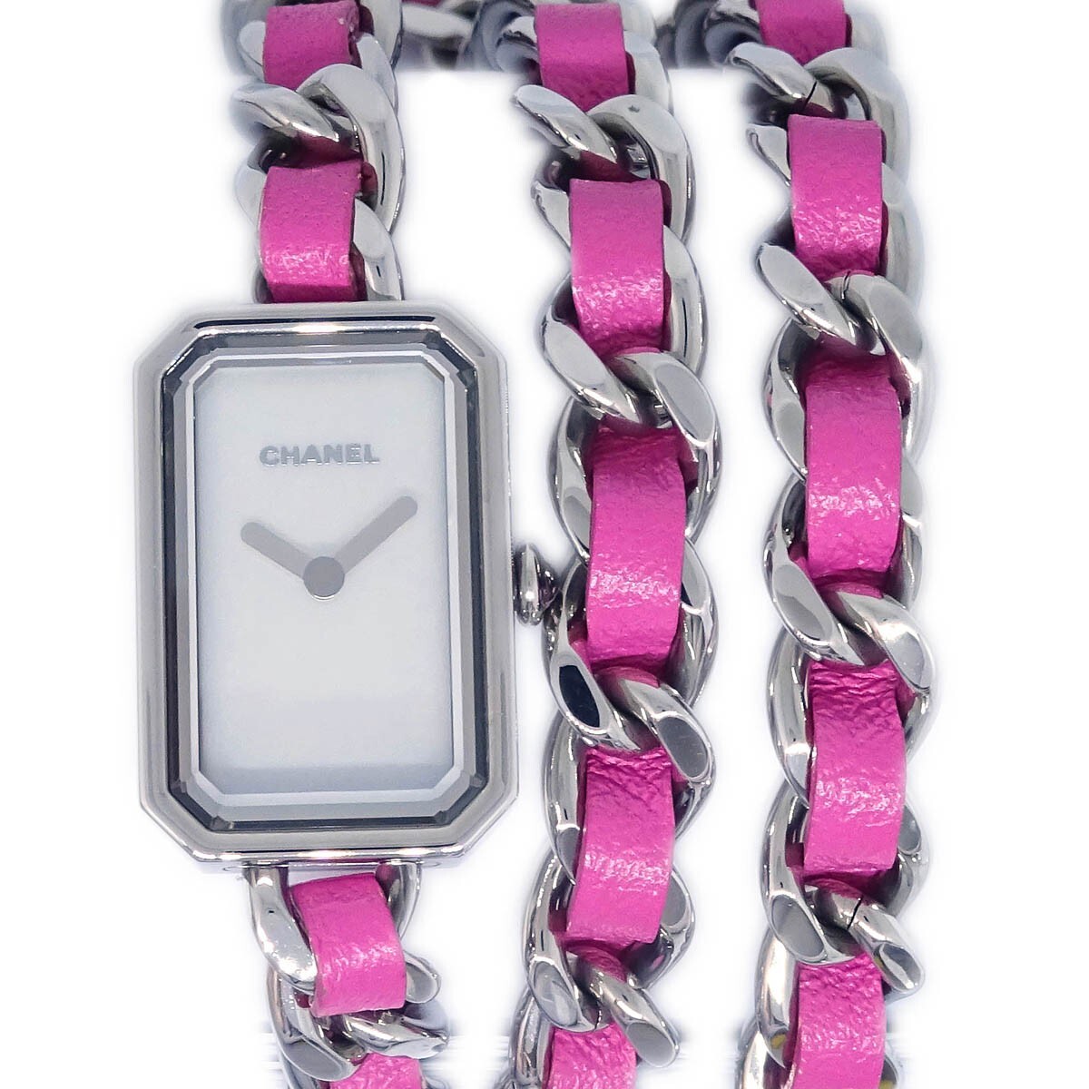 Chanel H4557 Premiere Rock Pop Quartz Watch Silver SS 176085  display picture 2