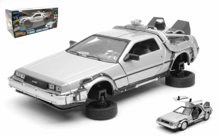 Welly Retour vers le Futur II – De Lorean DMC-12 Voiture Miniature