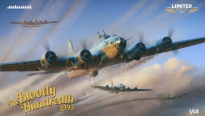 Eduard EDK11183A B-17F Flying Fortress Bloody Hundredth 1943 1/48 L/E Modellbausatz