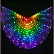 5 colors LED ISIS WINGS 300 lights more brighter Professional Performance Dance
