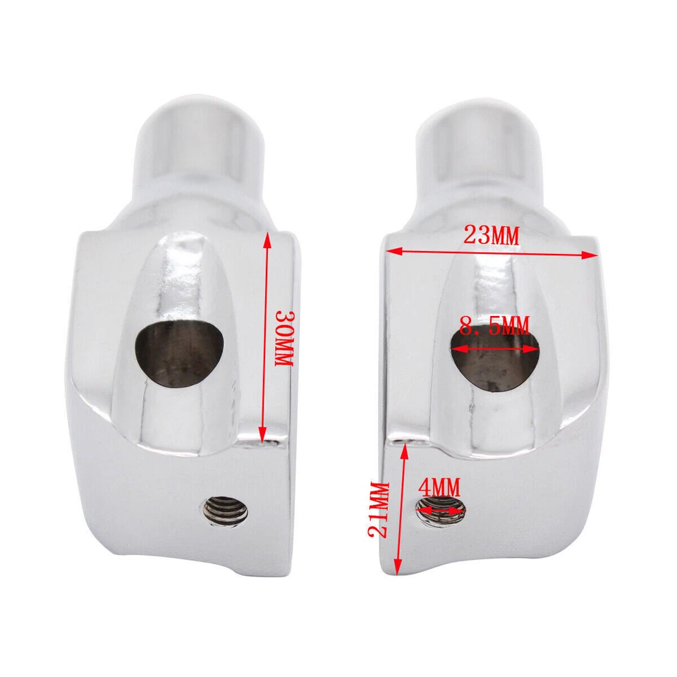 Rear Foot Pegs Passenger Footrests For Kawasaki Vulcan 2000 1700 1600 1500 900 - Image 3 of 4