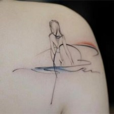 Temporary Solid Womens Mens Fake Waterproof Tattoo