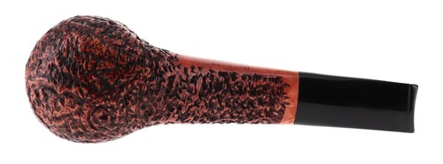 Pfeife L'Anatra dalle Uova d'Oro RUSTICATA braune Form Hawkbill - Bild 5 von 10