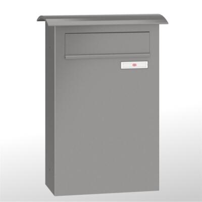 RENZ Convex Zaun-Briefkasten RAL 9007-Farbe Volumen 18 L