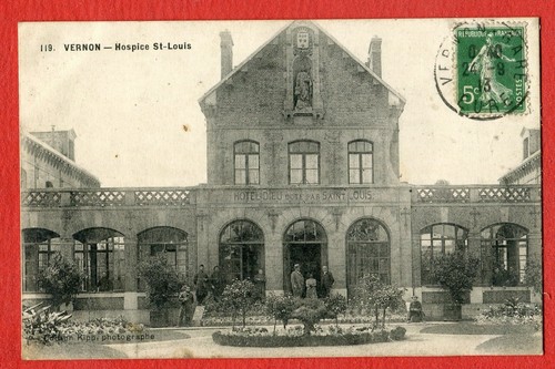 CPA 27 – La Roque / Prés Andelys – La Roche à Tête D'Homme Et La Gare – Train – 1900