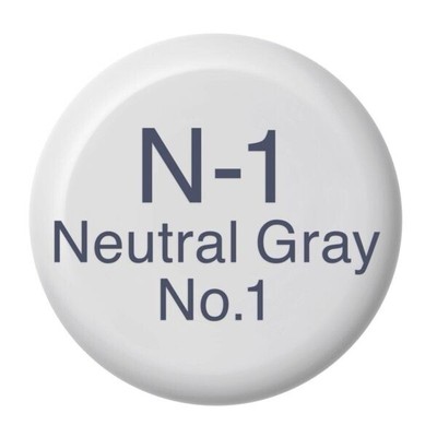 (620,83 /L) COPIC Ink Typ N1 neutral gray No.1 12 ml Nachfüller