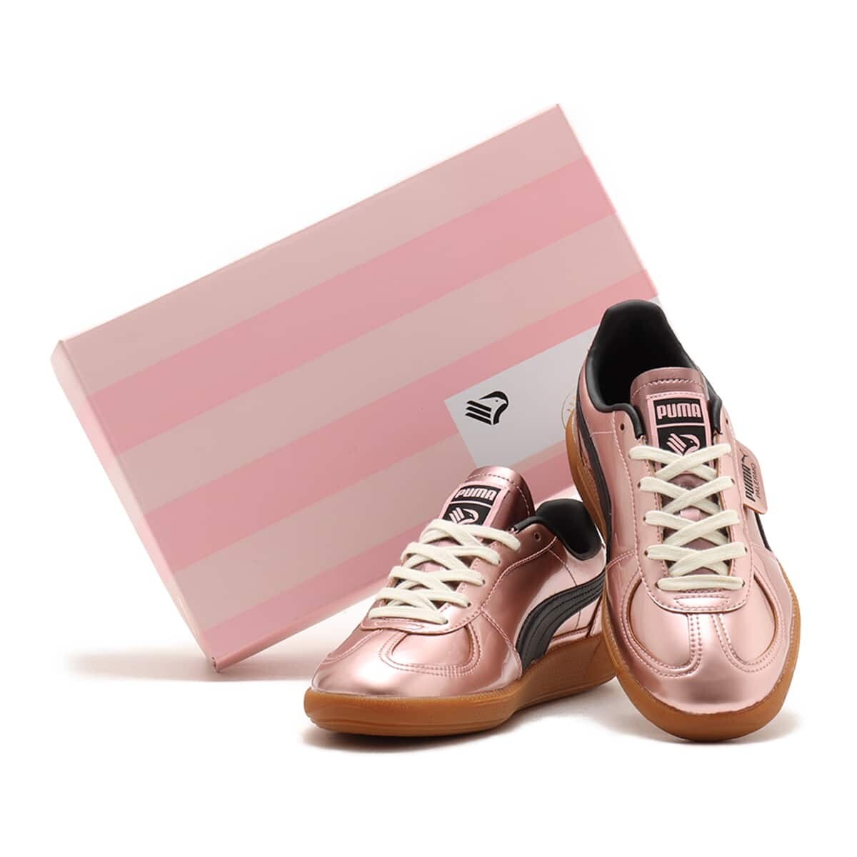【PUMA】★大人気★PALERMO Pink Pink PUMA PALERMO PUMA PINK-PUMA WHITE（プーマ パレルモ-ピンク